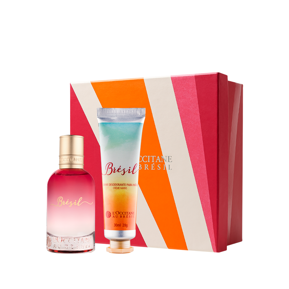 Combo Viagem Brésil: Creme de Mãos e Deo Colônia